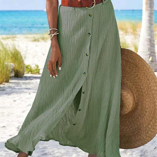 Glow Chic's A-Line Long Skirt - Glow Chic