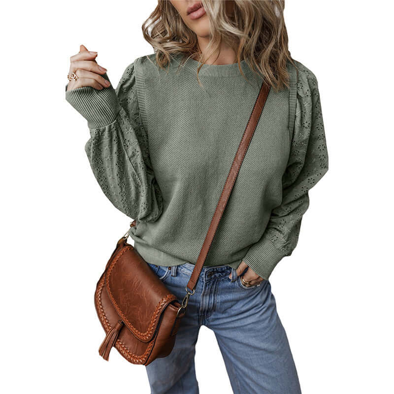 Glow Chic's Casual Long Sleeveed Jumper - Glow Chic