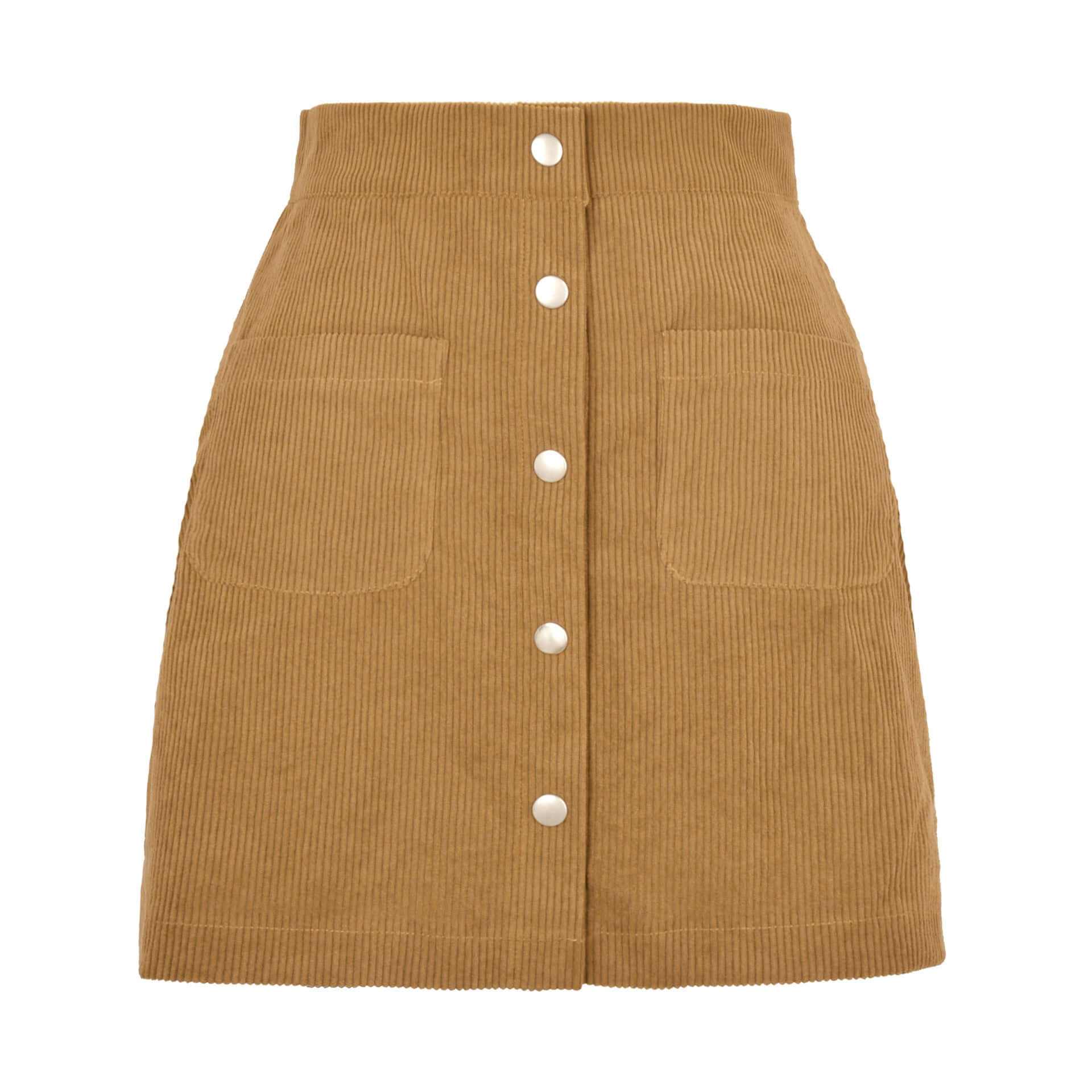 Glow Chic's Solid Slim Fit Skirt - Glow Chic