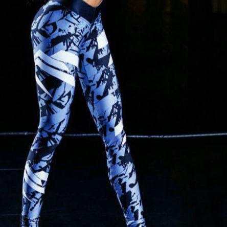 Glow Chic's Pattern Printed Sportswear Pants - Glow Chic