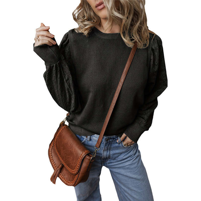 Glow Chic's Casual Long Sleeveed Jumper - Glow Chic