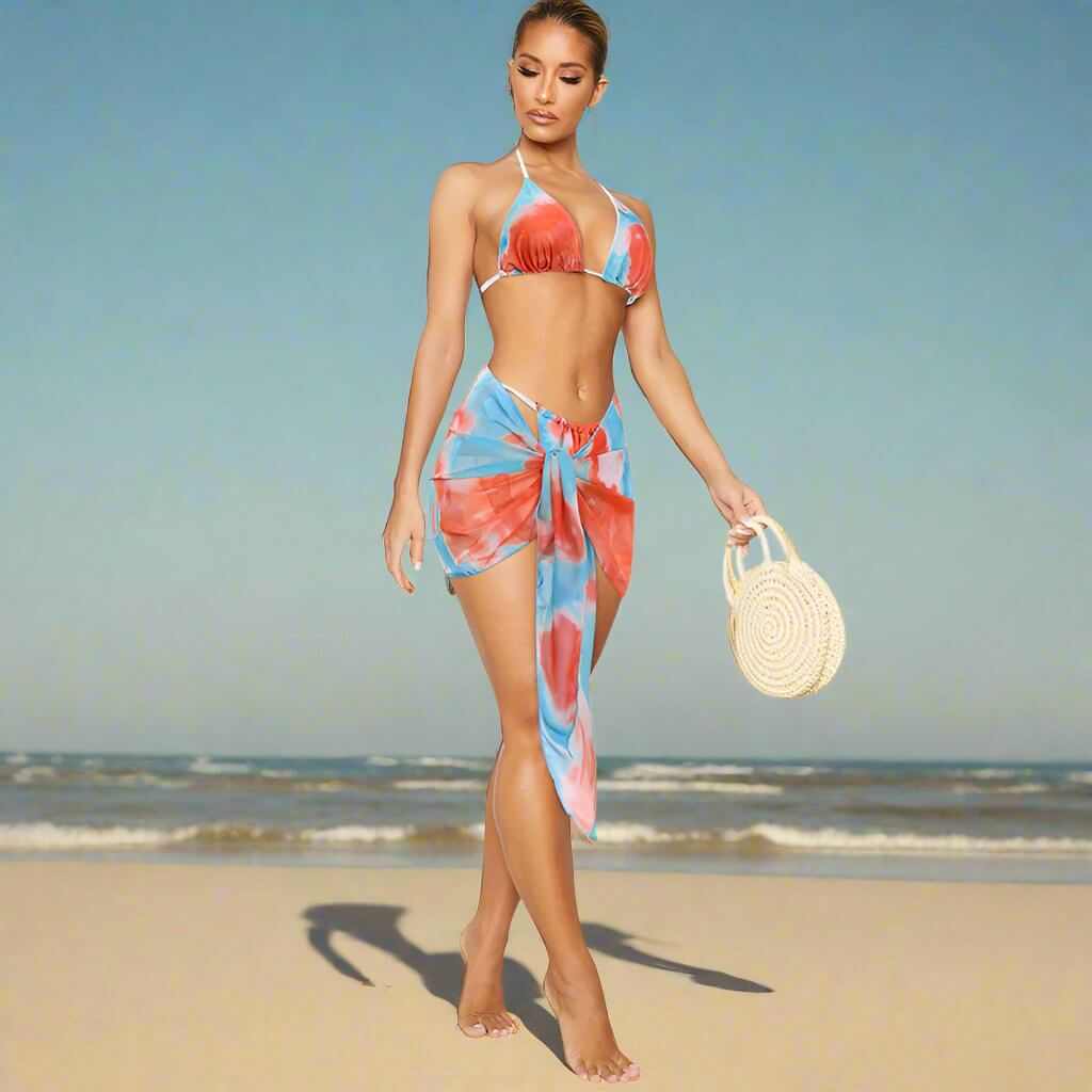 Bikini | Glow Chic's New Style Split for Chic Beach Look