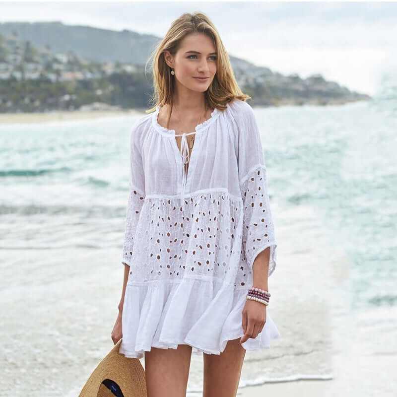 Glow Chic's Loose Bikini Blouse - Glow Chic