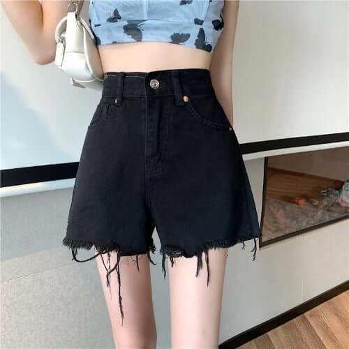 Shorts | Glow Chic's High Waist Denim Shorts for Style