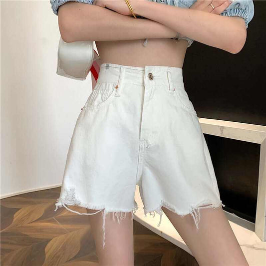 Shorts | Glow Chic's High Waist Denim Shorts for Style