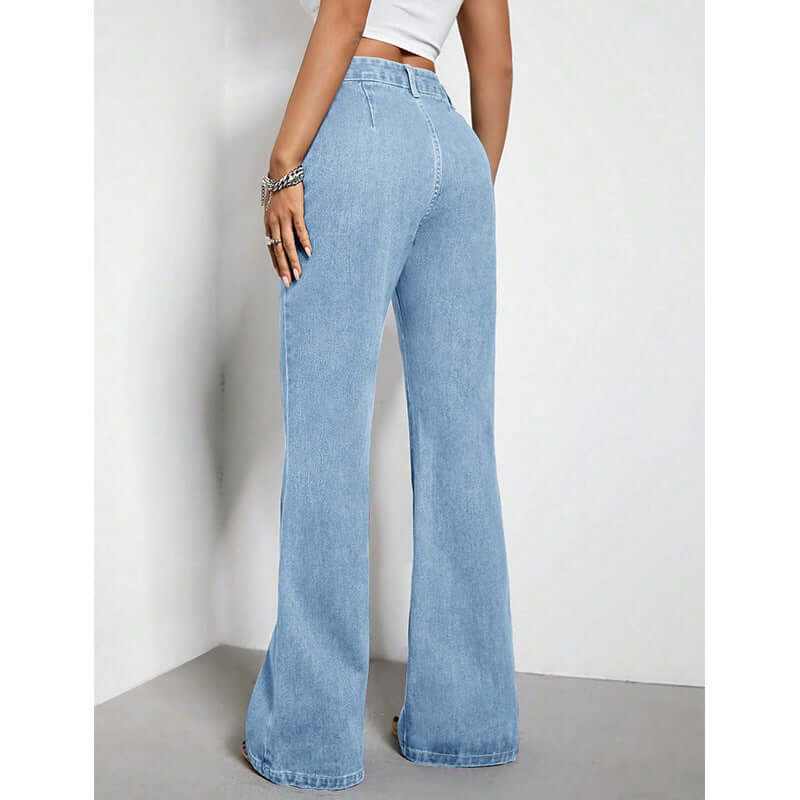 Glow Chic's Loose Denim Trousers - Glow Chic