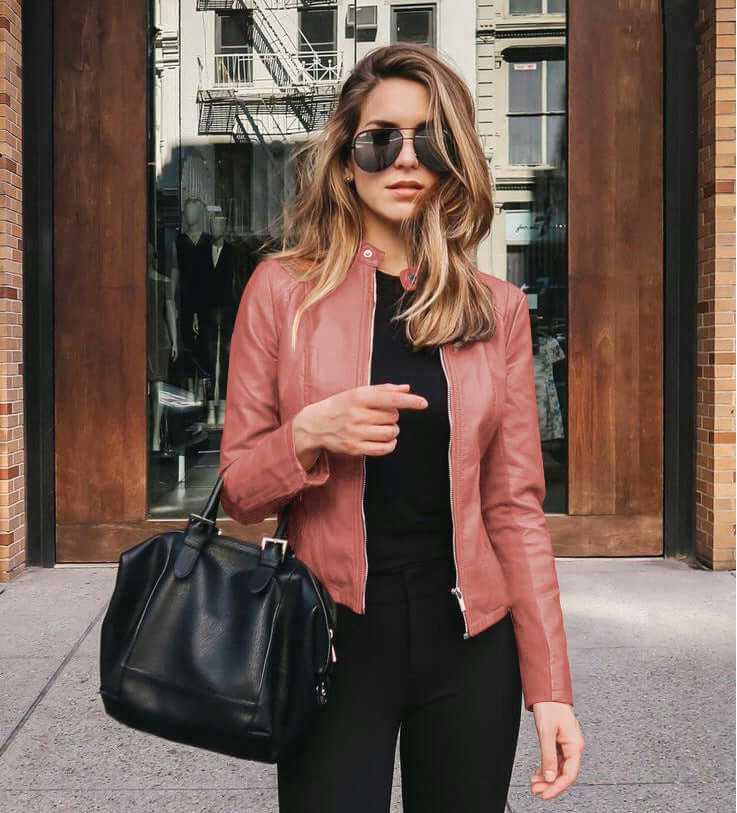 Jacket - Glow Chic's Fashion PU Leather Jacket