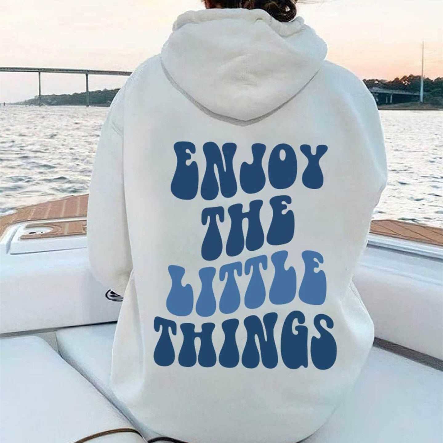 Hoodie | Oversized Glow Chic's Hoodie with Back Text Design