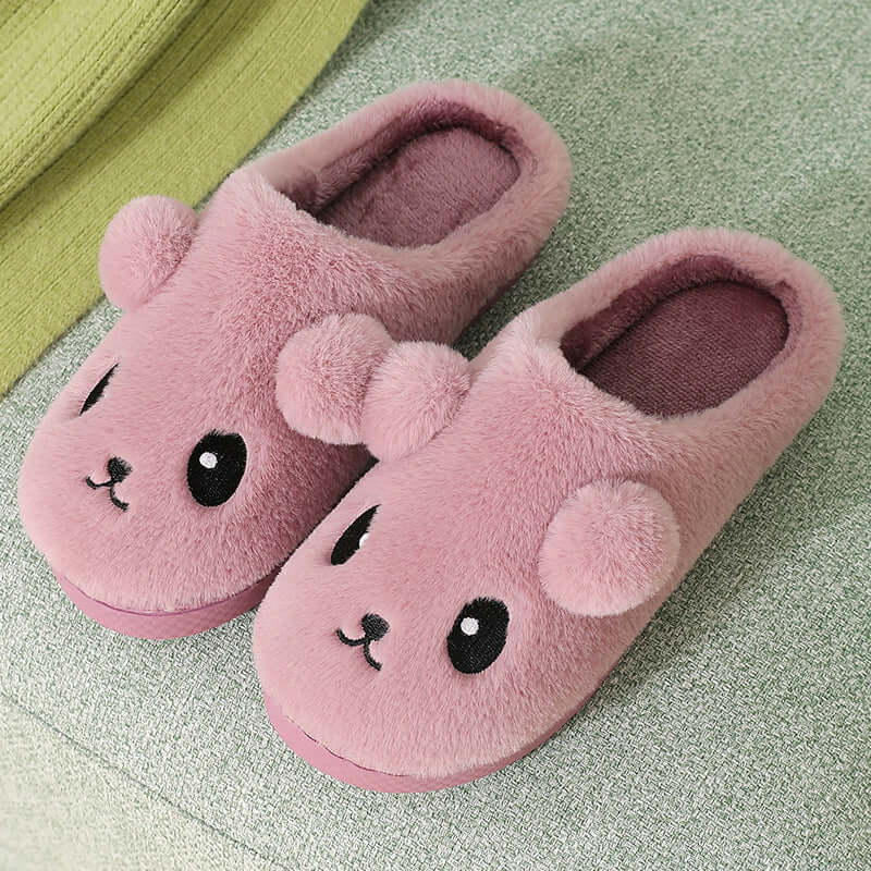 Glow Chic's Cartoon Cotton Slippers - Glow Chic