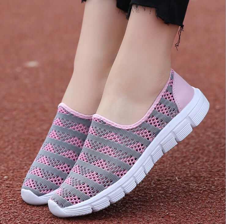 Sneakers - Glow Chic's Breathable Mesh Sneakers