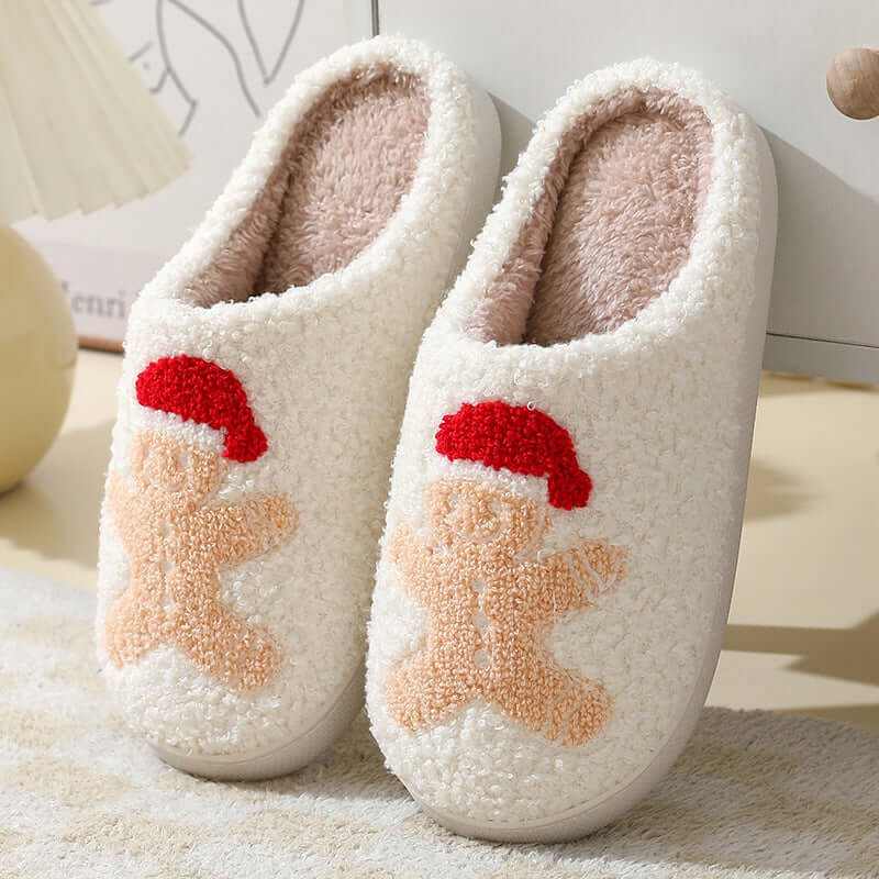 Glow Chic's Cute Christmas Home Slippers - Glow Chic