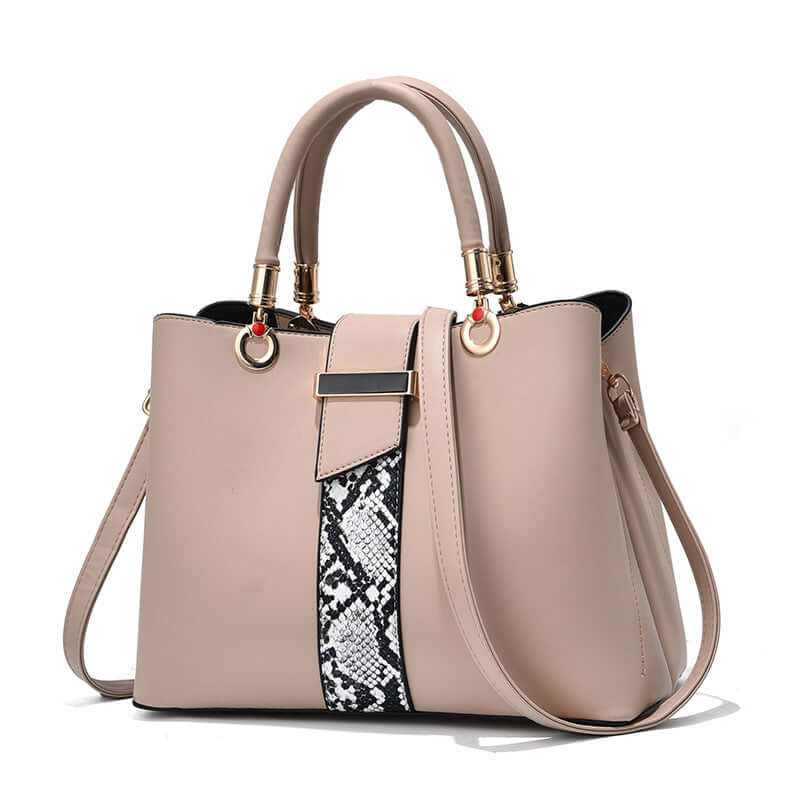 Fashion Snakeskin Pattern Bag Large Capacity Shoulder Bag - Glow Chic