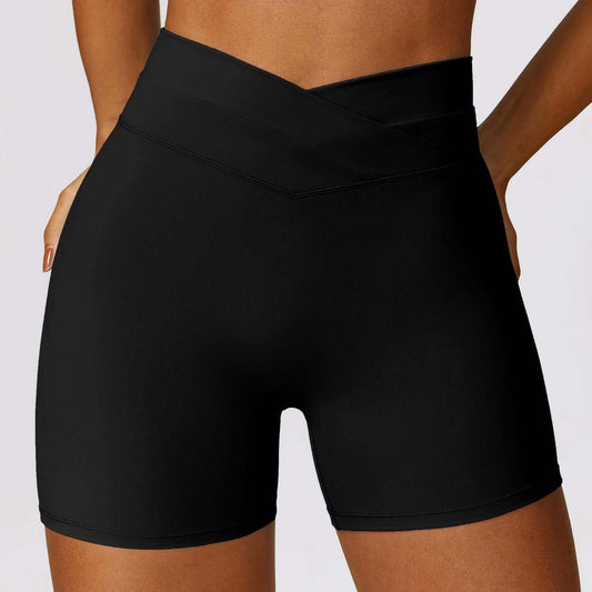 Skinny Hip Raise Yoga ShortsGlow Chic