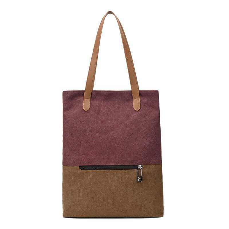 Handbag | Glow Chic's Versatile Retro Canvas Handbag