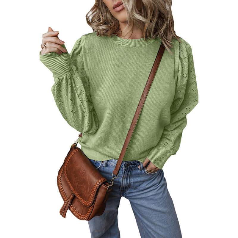 Glow Chic's Casual Long Sleeveed Jumper - Glow Chic