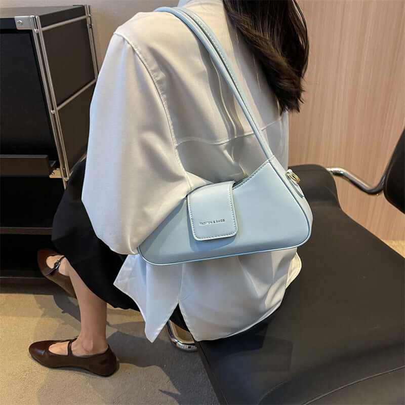 Popular All-match Shoulder Underarm Bag Casual Simple Baguette Bag - Glow Chic