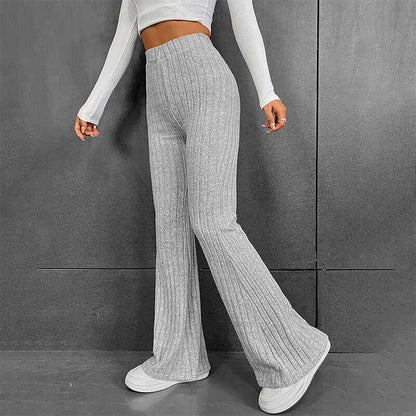 Trousers | Fashionable High-Waist Trousers by Glow Chic