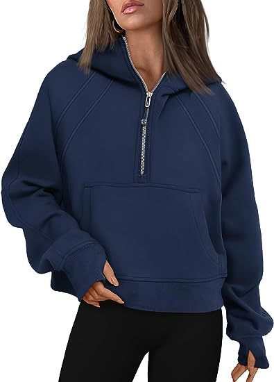 Glow Chic's Zipper Hoodie with Pockets