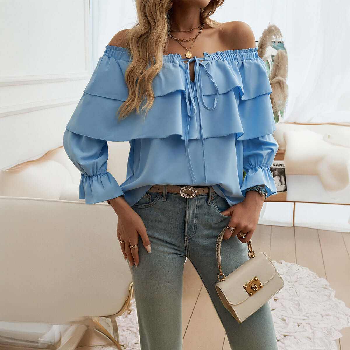 Glow Chic's Off-shoulder Top - Glow Chic