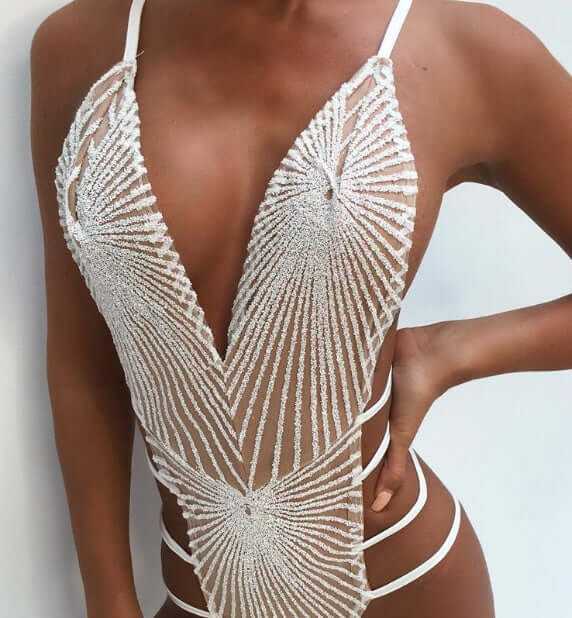 Glow Chic's Monokini One-Piece Swimsuit - Glow Chic