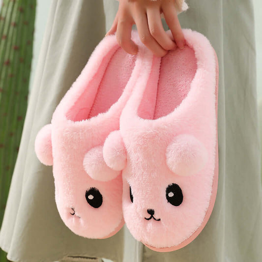 Glow Chic's Cartoon Cotton Slippers - Glow Chic