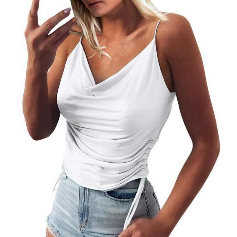 Glow Chic's Spaghetti Camisole Strap Top - Glow Chic