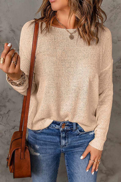 Glow Chic's Casual Fashion Pullover Sweater - Glow Chic