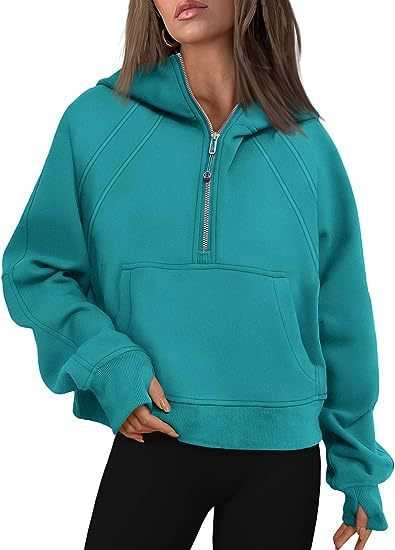 Glow Chic's Zipper Hoodie with Pockets