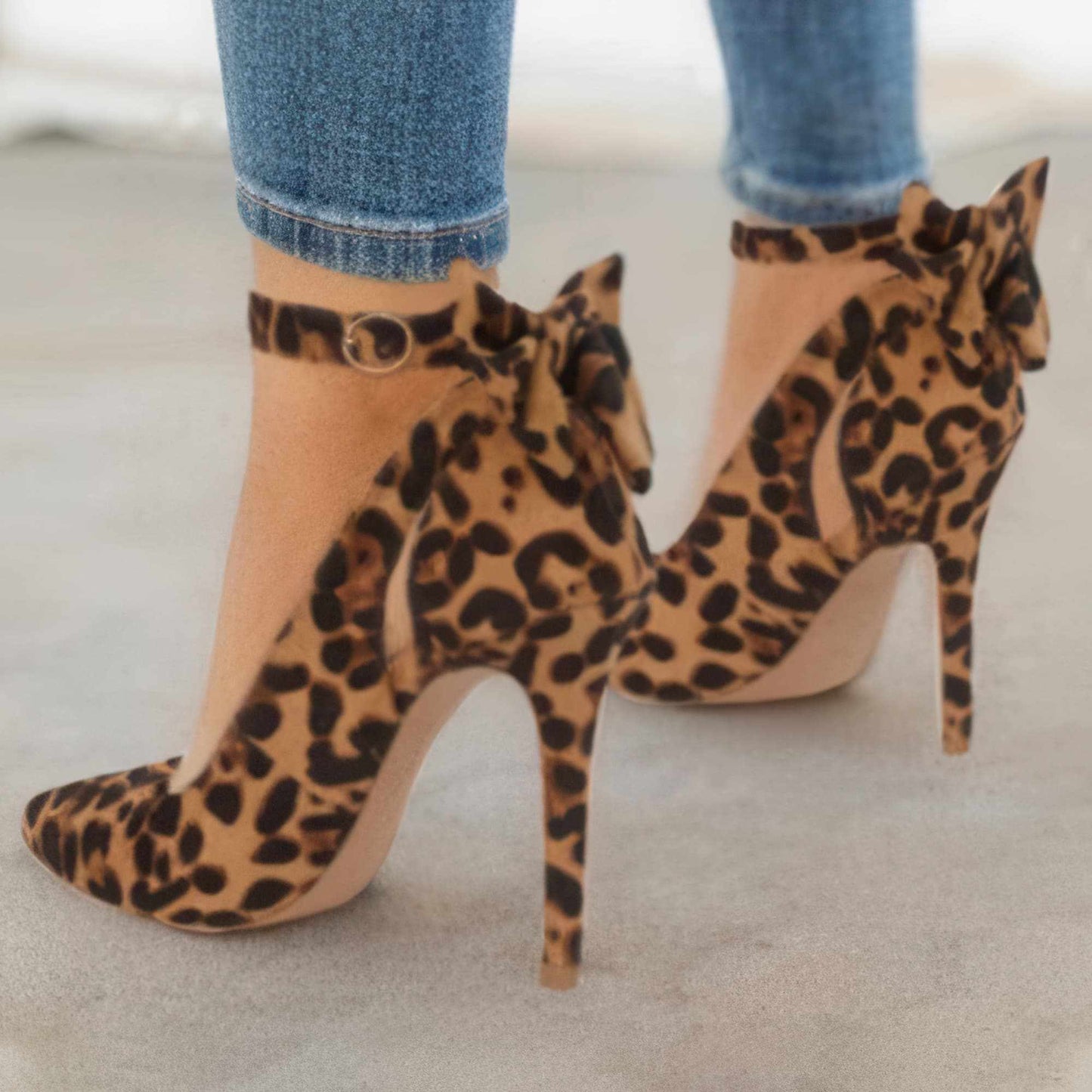 High Heels by Glow Chic | Stylish Bow-Embellished Footwear