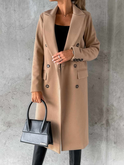 Coat | Glow Chic's Casual Fashion Woolen Coat Style