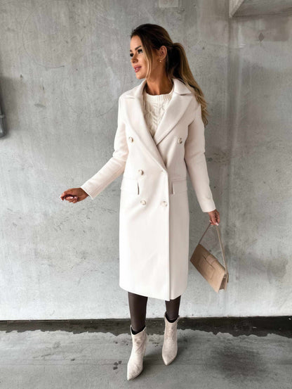 Coat | Glow Chic's Casual Fashion Woolen Coat Style