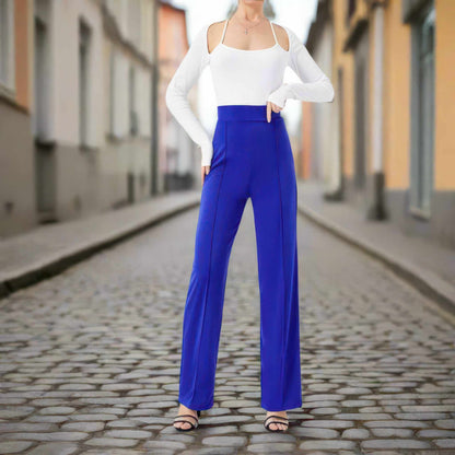 Trousers | Glow Chic's Bell Bottom Casual Pants | Stylish Look