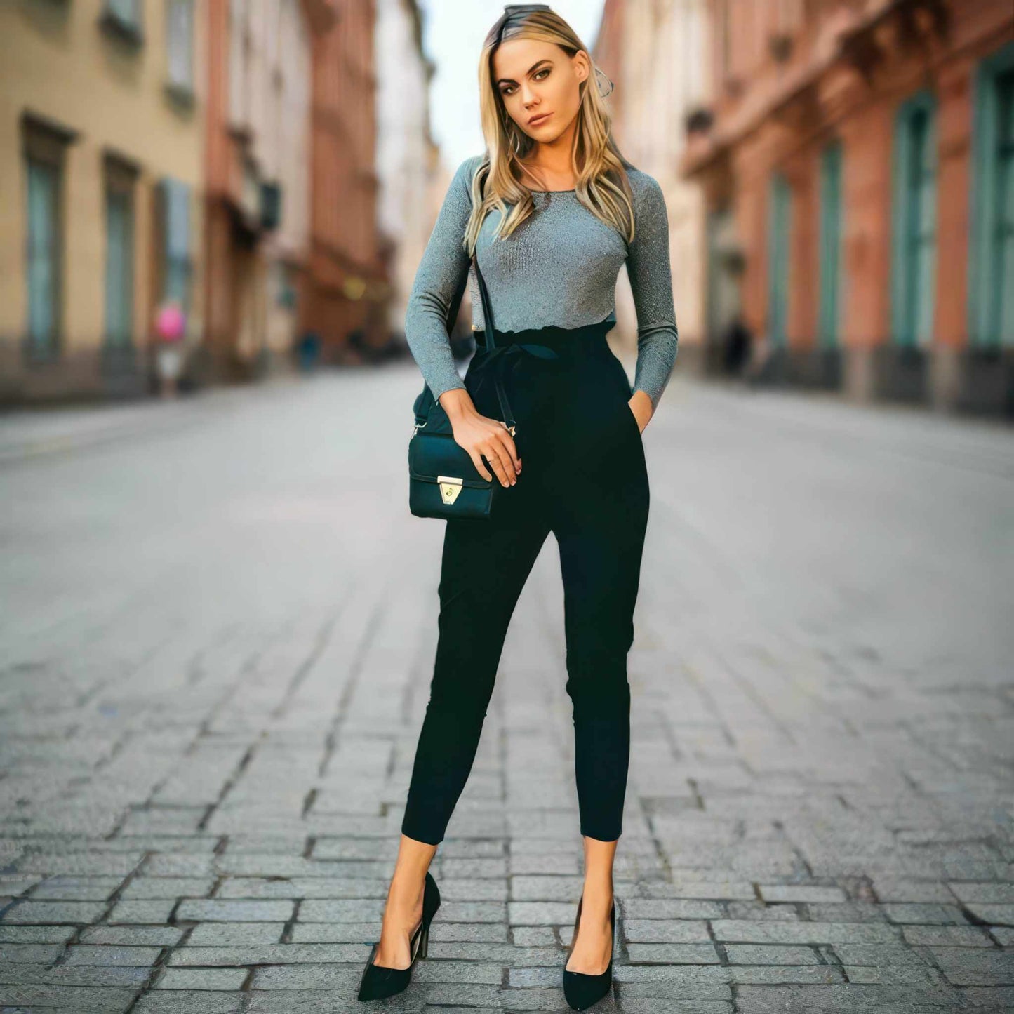 Trousers | Chic, Comfortable Slim Fit Trousers for Style | Glow Chic