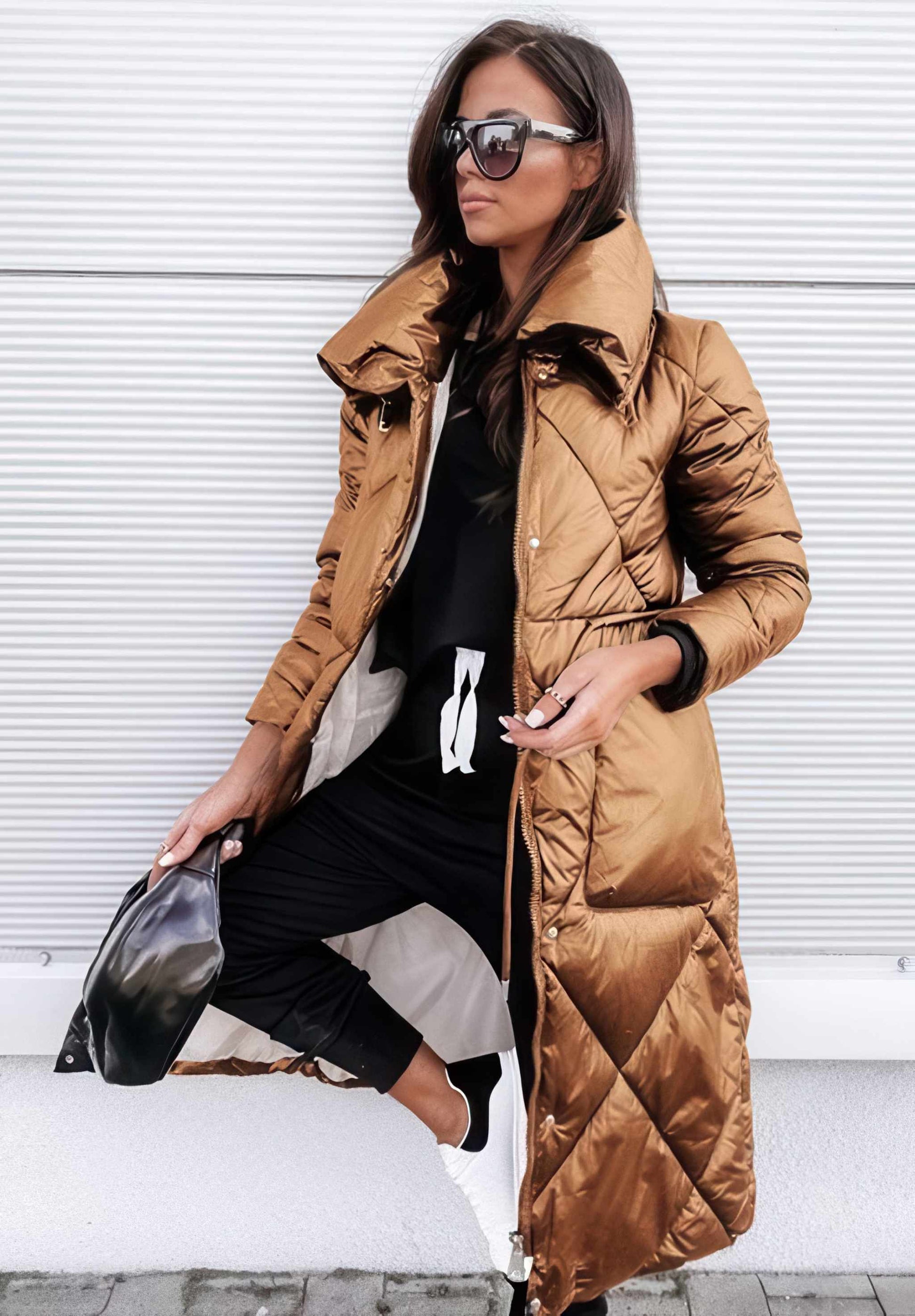 Jacket | Glow Chic's Plus Size Winter Fashion Long Coat